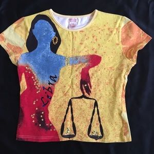 Vintage La Belle Vie Libra T-Shirt